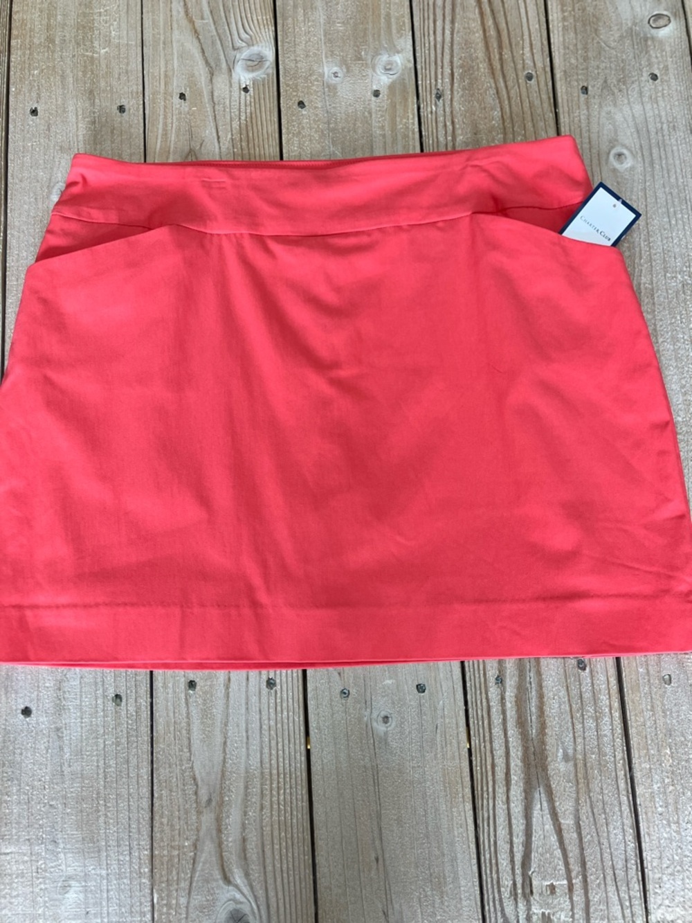 Charter Club Coral Stretch Mini Skort
